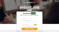 Desktop Screenshot of enbasit.com